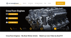 Desktop Screenshot of crosstownengines.com